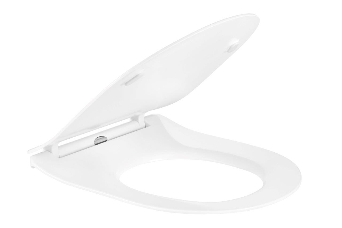 DESKA SEDESOWA WOLNOOPADAJĄCA ANTYBAKTERYJNA SLIM Linia Super Slim