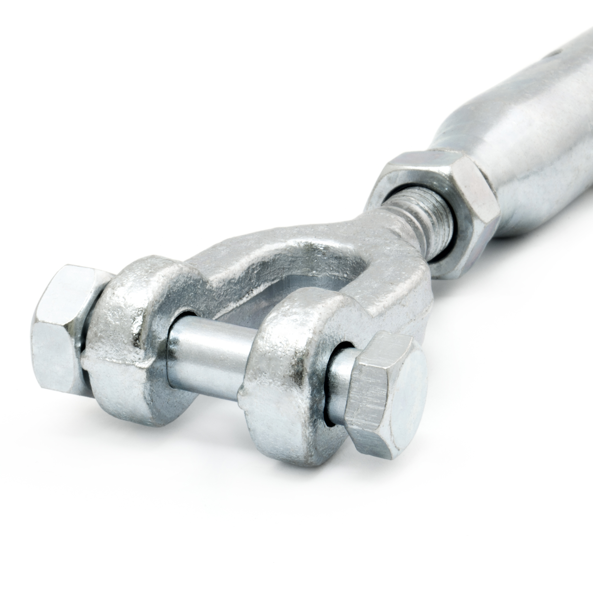 Napínací šroub napínáku Pozink , vidlicový, M10, 10 ks