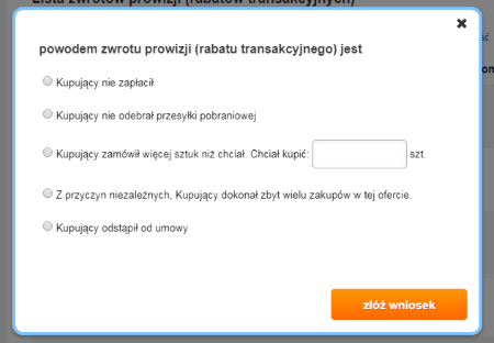 Prowizja Allegro Zabawki