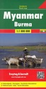 Birma mapa 1:1 000 000 Praca zbiorowa
