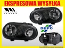 Фара фара black противотуманка depo vw golf iv 4 1j2, купить в Украине