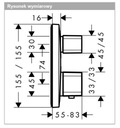 фото mini №7, Hansgrohe set with a thermostat to baths for plaster
