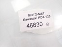 Set [l] podnozek пасажира, пассажира задний kawasaki kdx 1257, запчасти недорого