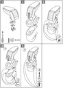 Подлокотник кожа peugeot 208 2020- armster s7, запчасти недорого