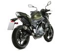 Mivv gp pro black kawasaki z650 17| выпуск, выхлоп глушитель3, купить с разборки