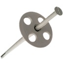 фото mini №2, Clips to polystyrene 22 centimeters + caps graphite 100 pcs