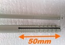 фото mini №7, Clips polystyrene 24 centimeters + caps white 100 pcs