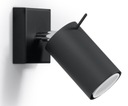 фото mini №6, Sollux plinth wall-mounted -ceiling rims 1 gu10 - black