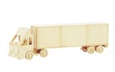 фото mini №1, Puzzle wooden automobile cargo tir