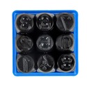 Numeratory cyfrowe znaczniki cyfrowe 9szt 4mm3, купить с разборки