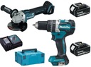фото мини №1, Отвертка makita dhp484+ болгарка dga506 2x5, 0