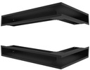 фото mini №2, Lattice fireplace backlash angular 600x400x90 2 pcs black