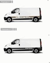 Opel vivaro наклейки наклейка1, цена в Украине