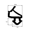 фото mini №2, Gasket gaskets to windows pvc veka s-1127