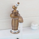 фото mini №11, Washbasin faucet retro cork gold kitchen