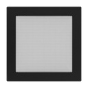 фото mini №1, Lattice fireplace black 22x22cm 22/ 22c