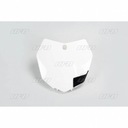 Ufo tablica на номер запуск ktm sx/sxf 13-16 цвет белый3, купить с разборки