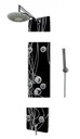 фото mini №2, Panel shower kerra cleo with hydromassage black