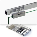 фото mini №1, G100 system for sliding doors glass. 250 centimeters