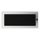 фото mini №1, Lattice fireplace polished with blinds 17x37 gray