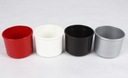 фото mini №4, Crown 15/ 13 centimeters white flowerpot hydroponics 13/ 12