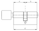 фото mini №3, Insert for the lock cam 65 mm x 17 mm