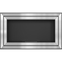 фото mini №7, Biofireplace suspended polished 1100x650 inox juliet+ glass+ field birch
