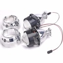 2x линза h1 h4 h7 2.5 набор линза bi ксенон, ксенону bi-xenon bi-halogen hid2, купить в Украине