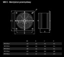 фото mini №15, Fan axial dospel 007-0340a 250 mm