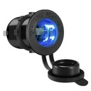 Гнездо, разьемов прикуривателя освещенный led 12/24v 15a n1, цена в Украине