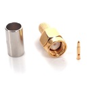 фото mini №2, Connector sma clamping rg-58/ 5mm ptfe/ golden radiora