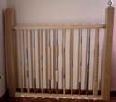 фото mini №1, Balusters wooden oak beech gum pine balustrade