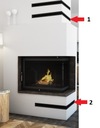 фото mini №5, Lattice ventilation backlash grilles angular right 76, 6x54, 7x9 centimeters black