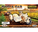 фото mini №2, Puzzle wooden 3-door motorcycle engine with basket