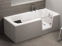 фото mini №4, Trough acrylic polymath 170x75 avo white hull