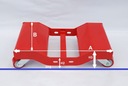 Балка ролик, рулон platforma вращающаяся,вращающейся  serwisowa 1800kg o42, купить в Украине