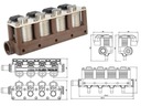 Ac stag w02 w-02 топливная рейка форсунка 4 цилиндра12