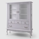 фото mini №1, Showcase stylish 125cm lefkas/ pine classic ki5