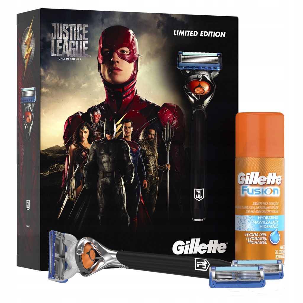 Zestaw do golenia Gillette Justice League