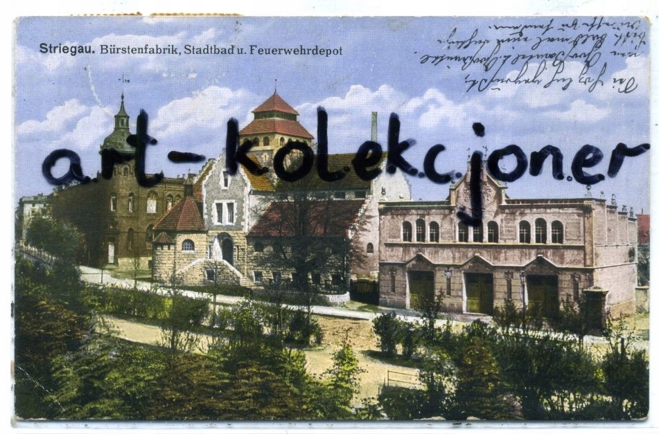 Strzegom - Striegau - Burstenfabrik