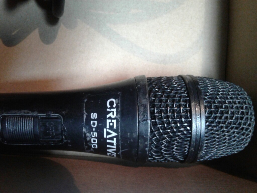 mikrofon przewodowy creative sd-500 + kabel ok 6m