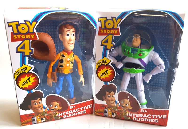 ZESTAW  FIGURKI BUZZ ASTRAL SZERYF CHUDY TOY STORY