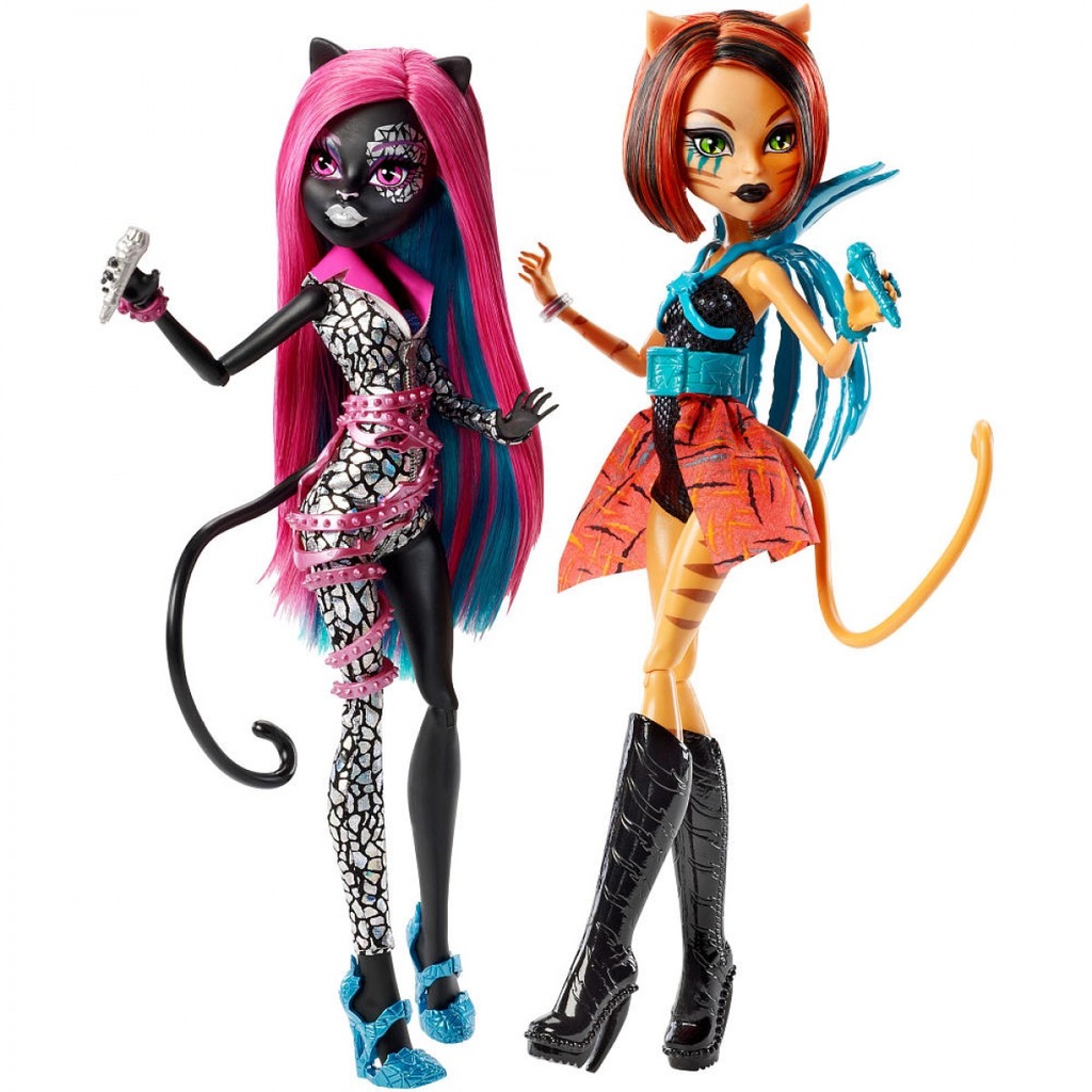 LALKA MONSTER HIGH TORALEI STRIPE CATTY NOIR 7221309019 oficjalne archiwum Allegro