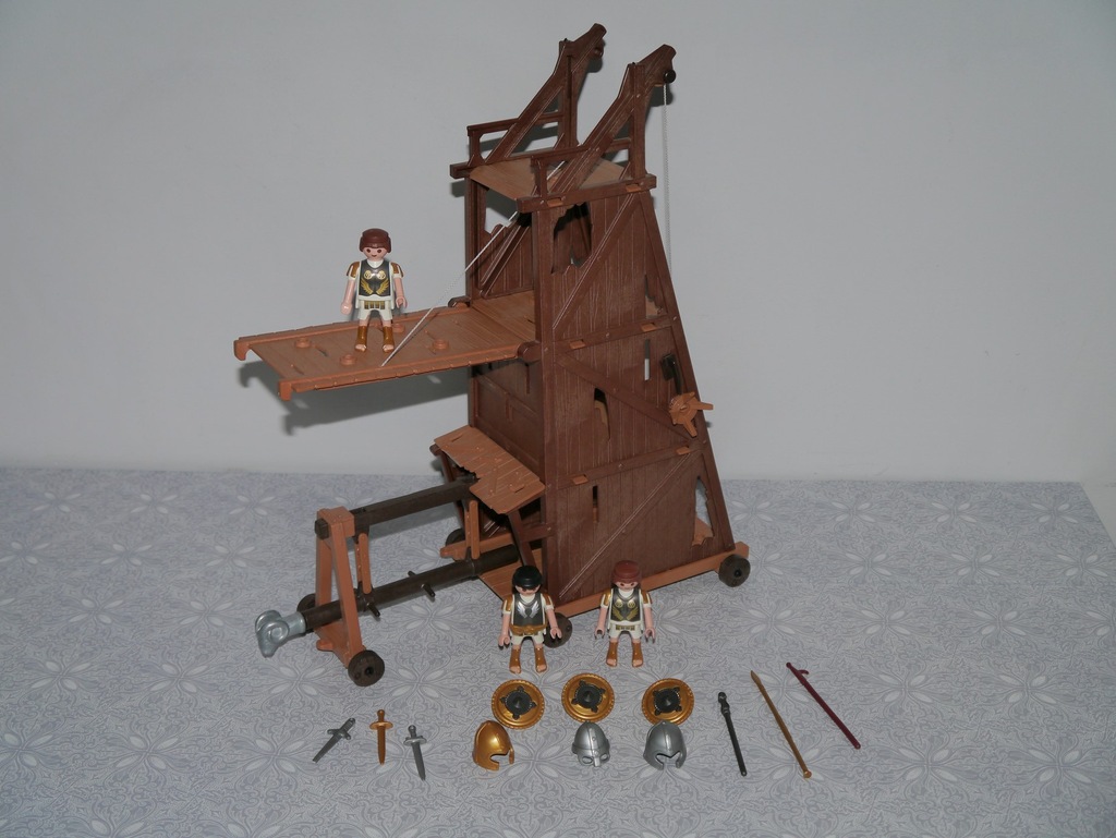Machina Oblężnicza Wykorzystywana Do Niszczenia Murów Szturmowych Miast o295 PLAYMOBIL taran machina oblężnicza rzymianie - 7209856711