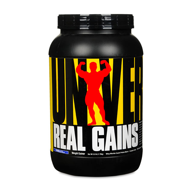 UNIVERSAL NUTRITION REAL GAINS 1730g GAINER MASS