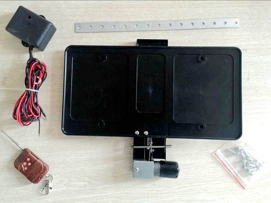 CHOWANA TABLICA REJESTRACYJNA RAMKA MOTOCYKL MOTOR