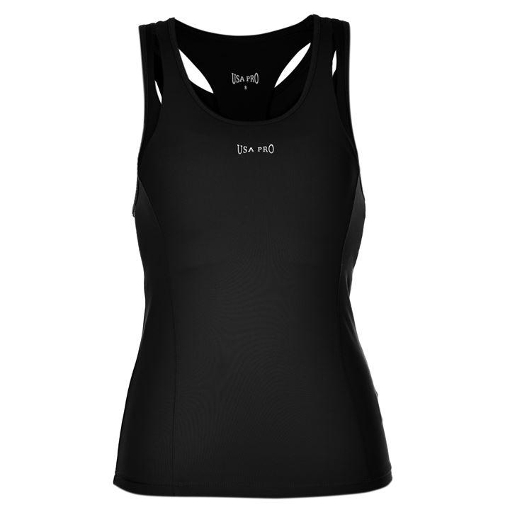 D1400 KOSZULKA TRENINGOWA ZE STANIKIEM USA PRO XS