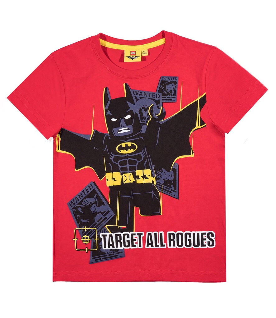 Batman t-shirt rozm.116 cm czerwony