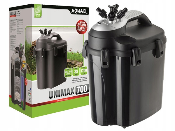 AQUAEL UNIMAX 700 FILTR KUBEŁKOWY + MEGA GRATISY !