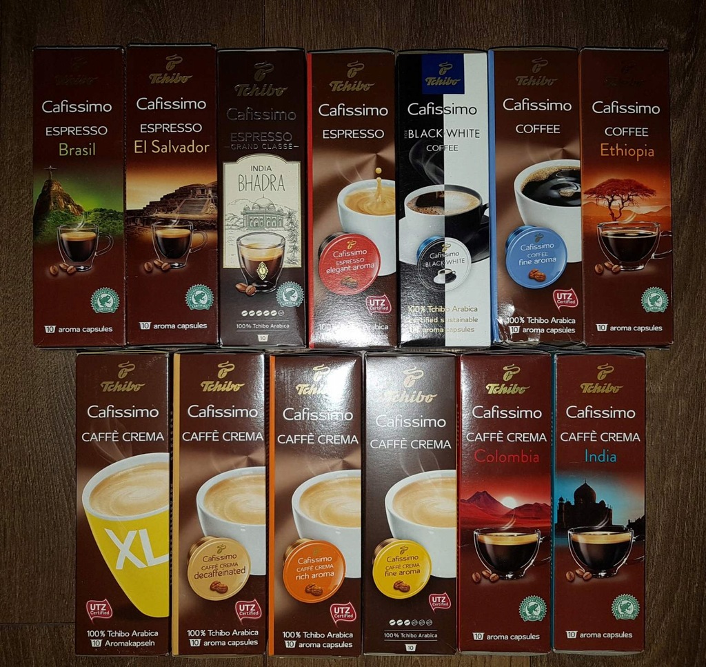 Kapsułki Tchibo Cafissimo RÓŻNE smaki TANIO